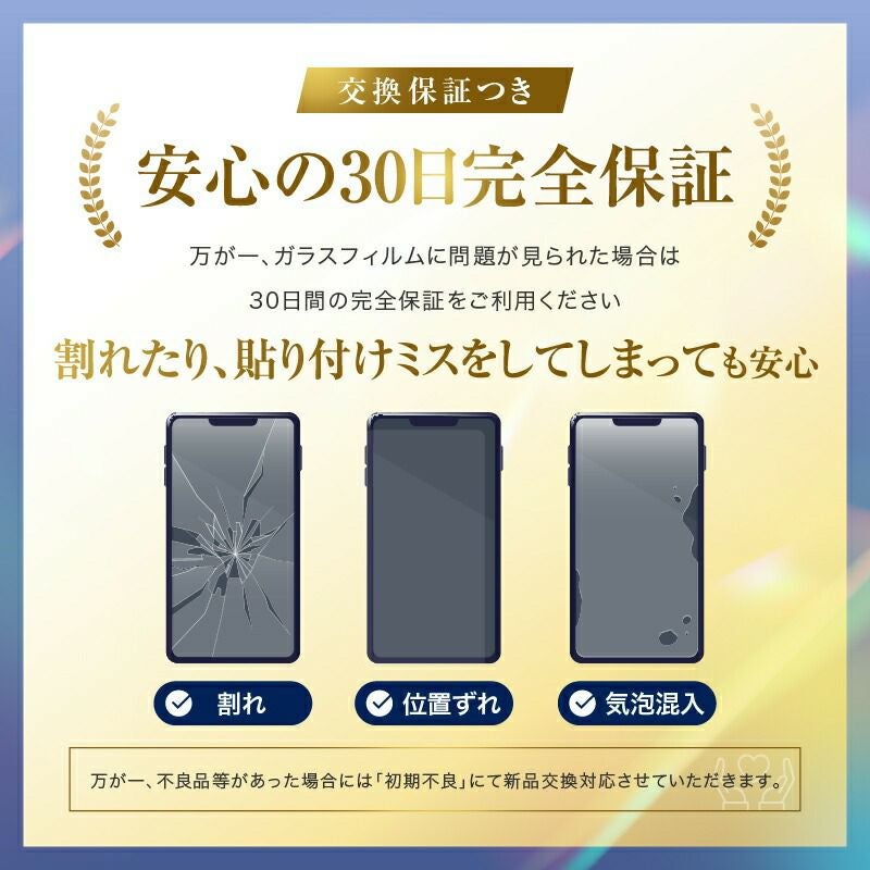 iPhone ガラスフィルム ブルーライトカット99％ 選べる機種サイズ
