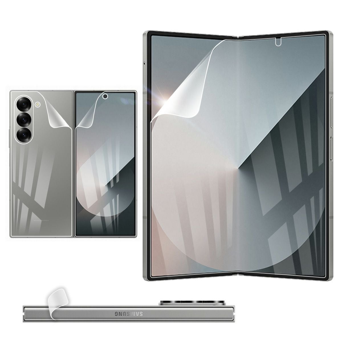 Galaxy Z Fold 6 ユーザー必見】折りたたみスマホにおすすめの保護