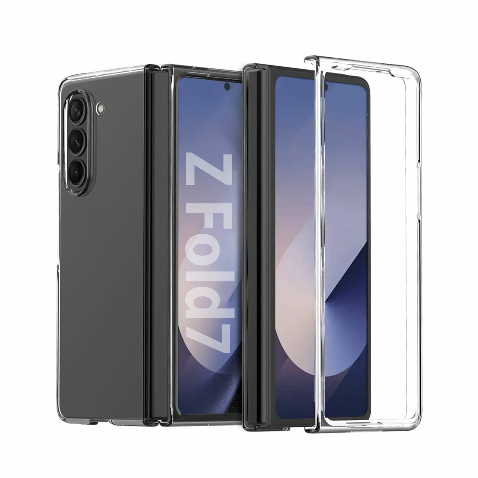Galaxy Z Fold7 クリアケース 透明ケース ギャラクシー Z フォールド7