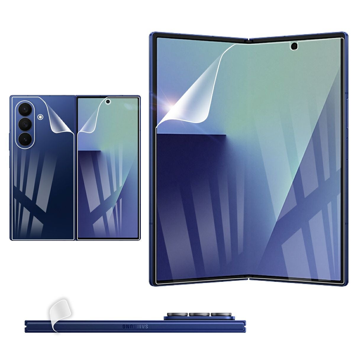 Galaxy Z Fold7 フィルム 保護フィルム docomo SC-56F au SCG34